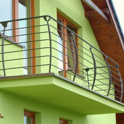 Balknov kovan zbradlia - modern dizajn