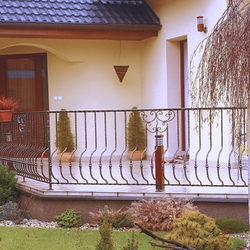 Kovan zbradlia do exteriru - terasov zbradlie a zbradlie pri vstupe